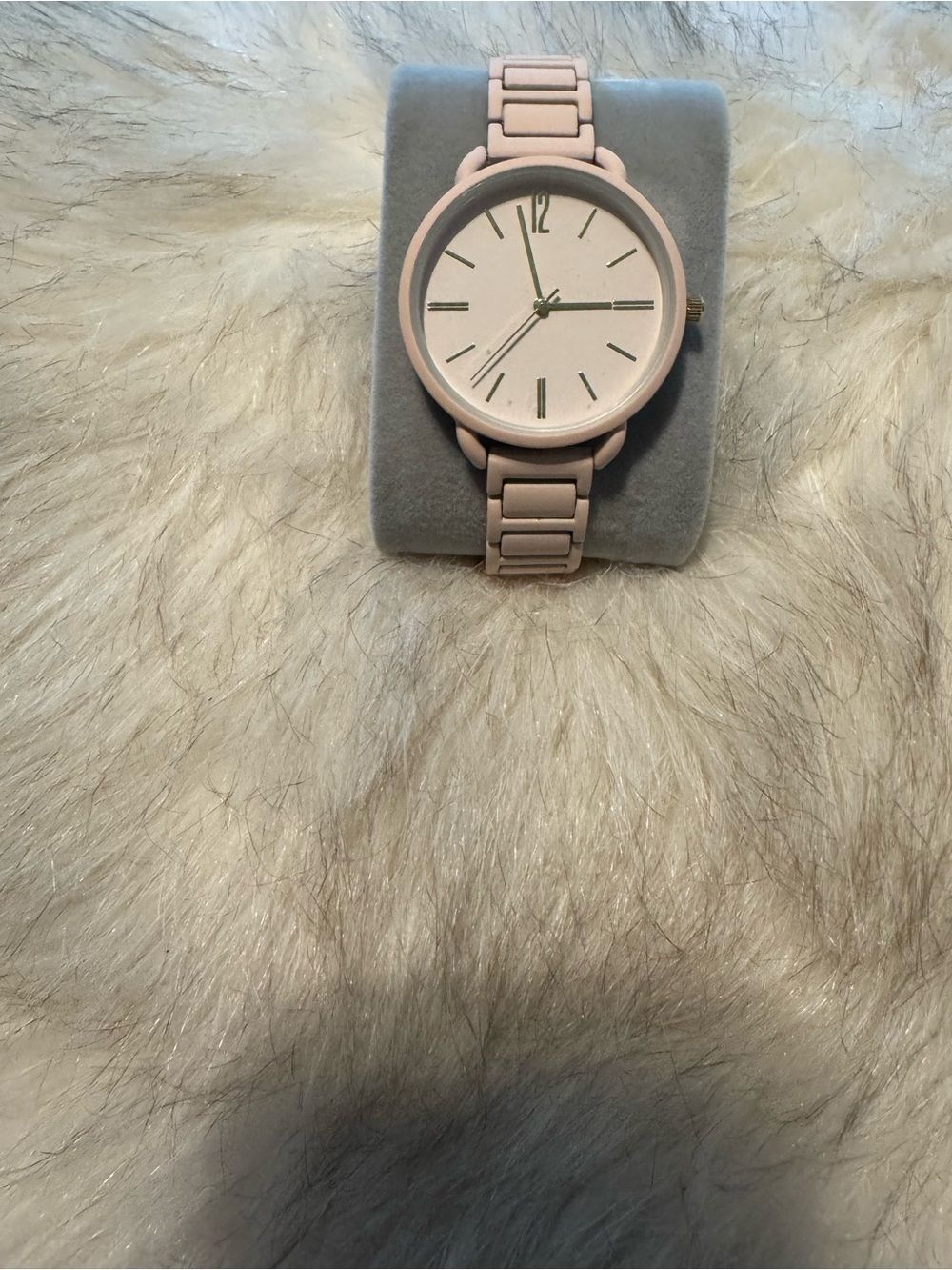 Women's Pink and Tan Watch